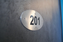 Porte d'une chambre