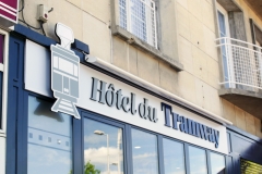 Façade de l'Hôtel du Tramway