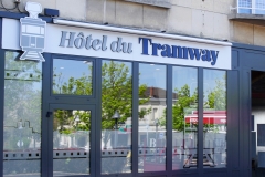 Façade de l'Hôtel du Tramway